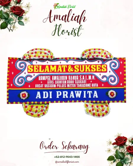 Papan Bunga Ucapan Selamat Pesisir Tengah